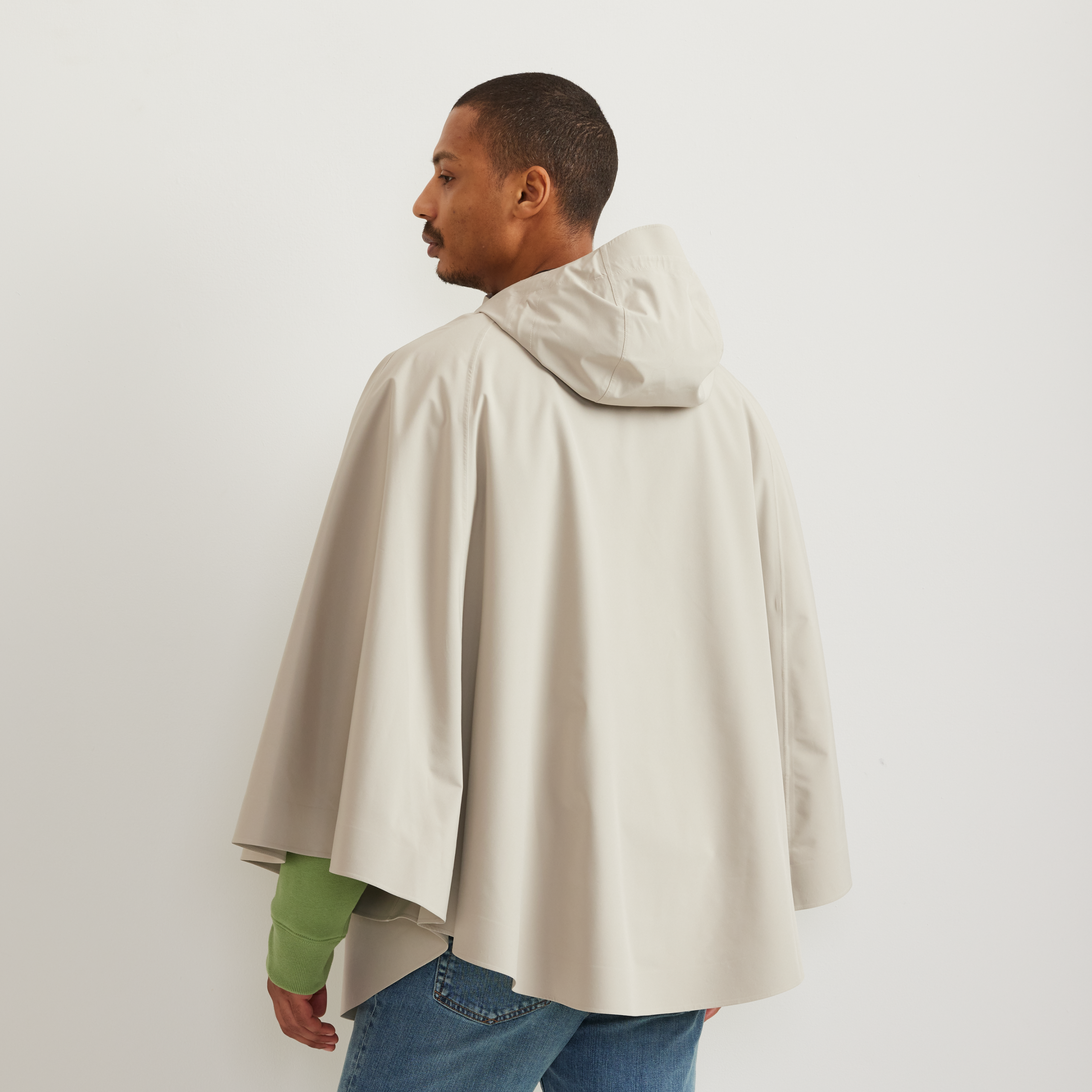 Cloud Cap Waterproof Stretch Packable Hooded Poncho - Image 10