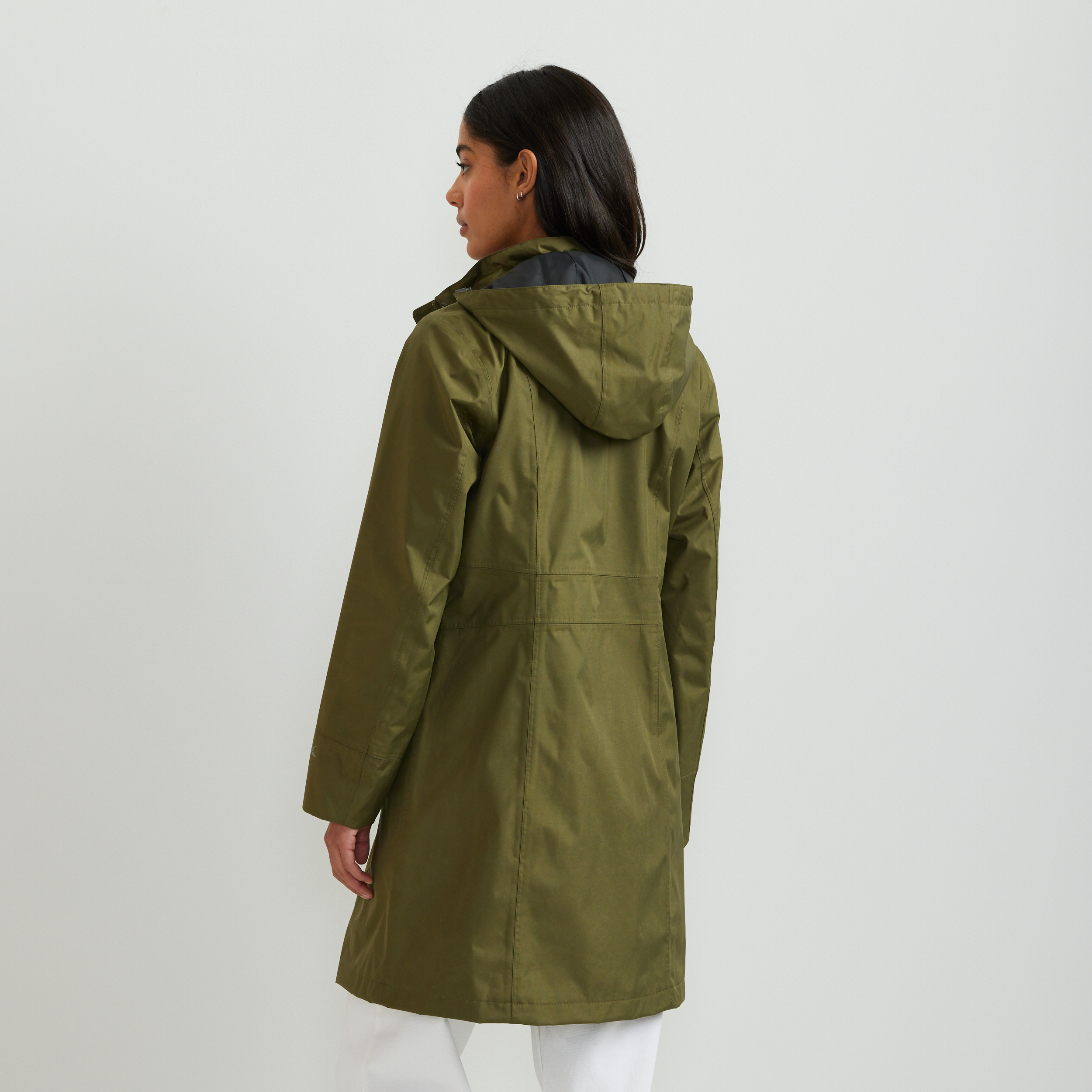 Women's Girl On The Go® Waterproof Hooded Trench Coat - Image 2
