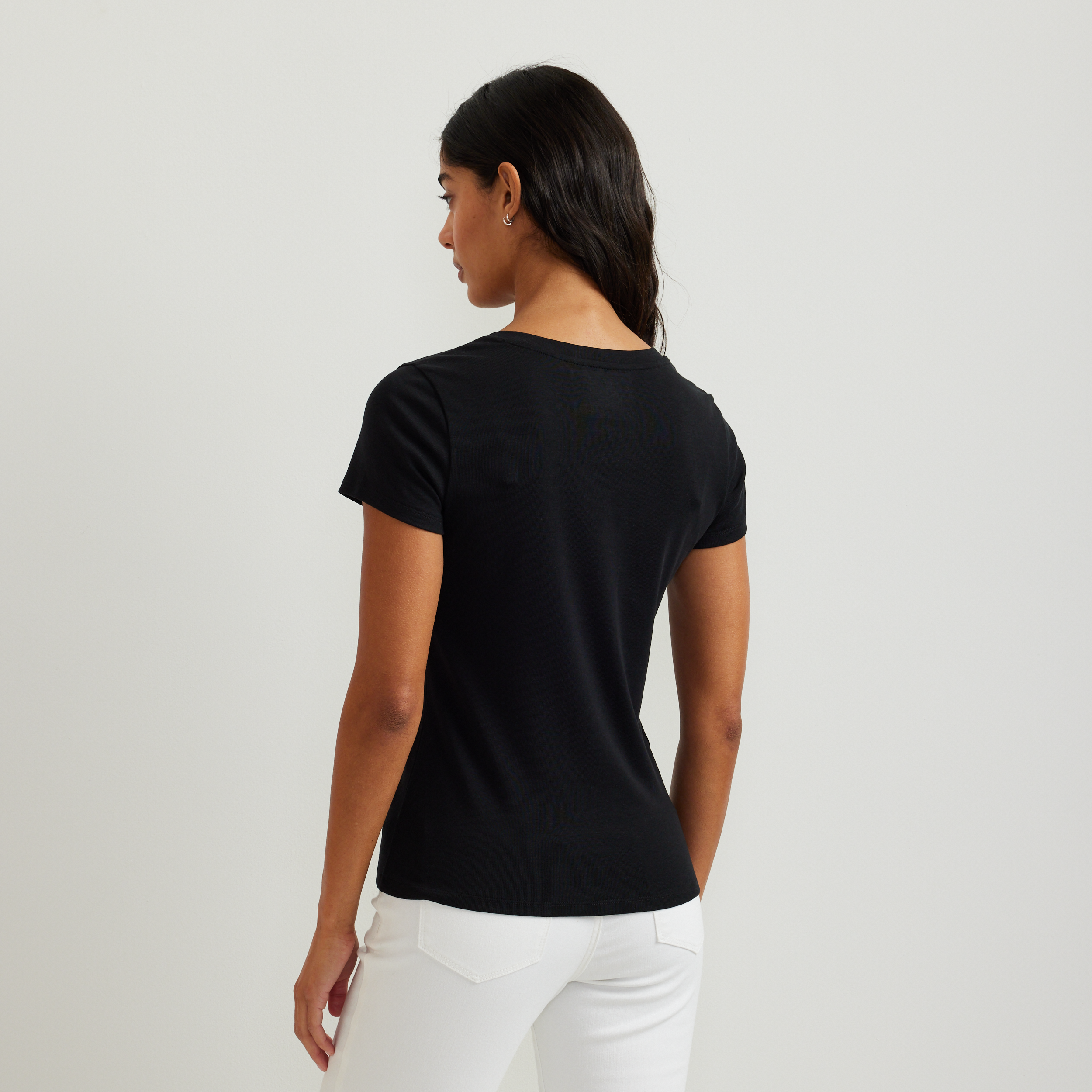 Women's Everyday Short-Sleeve V-Neck T-Shirt - Image 13