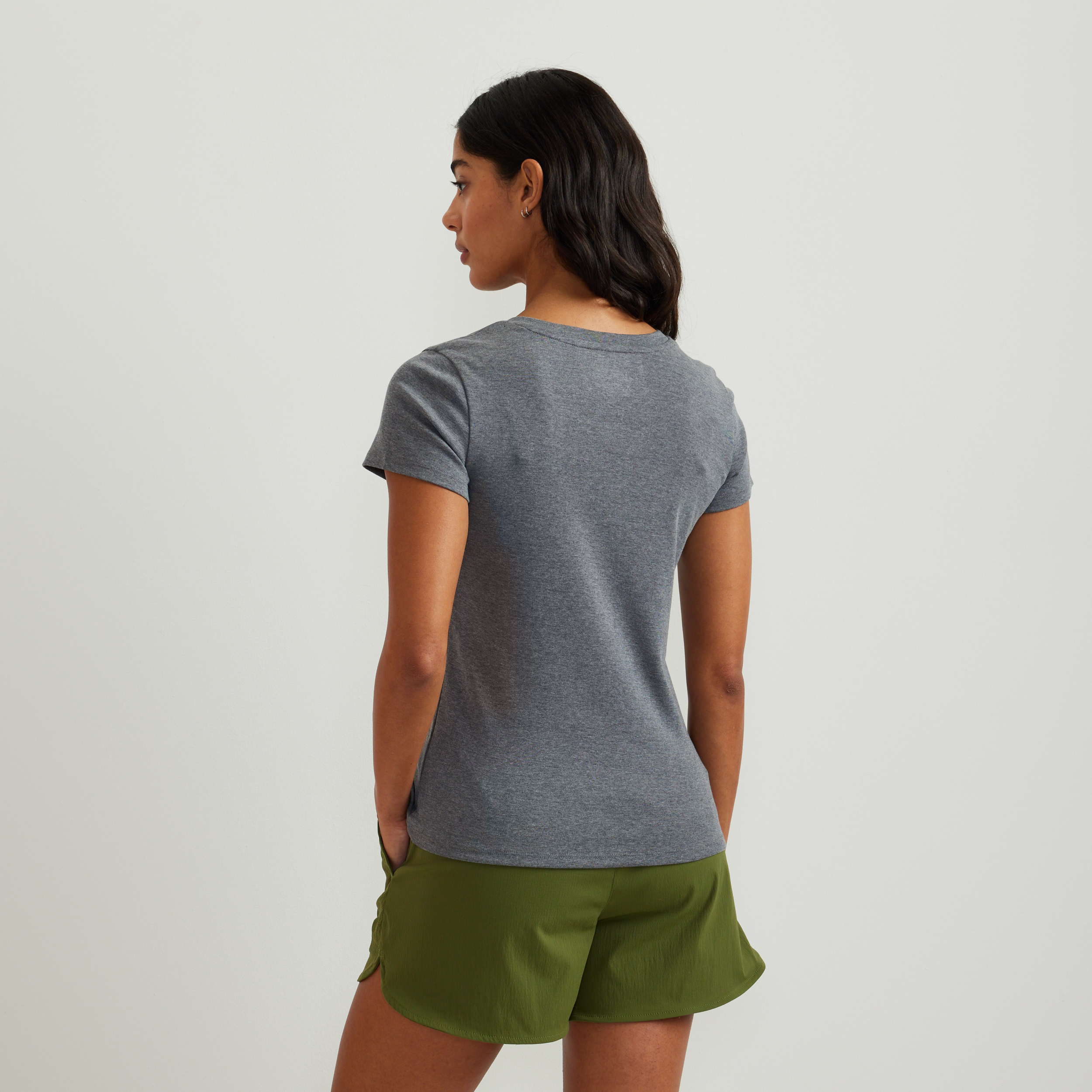 Women's Everyday Short-Sleeve V-Neck T-Shirt - Image 16