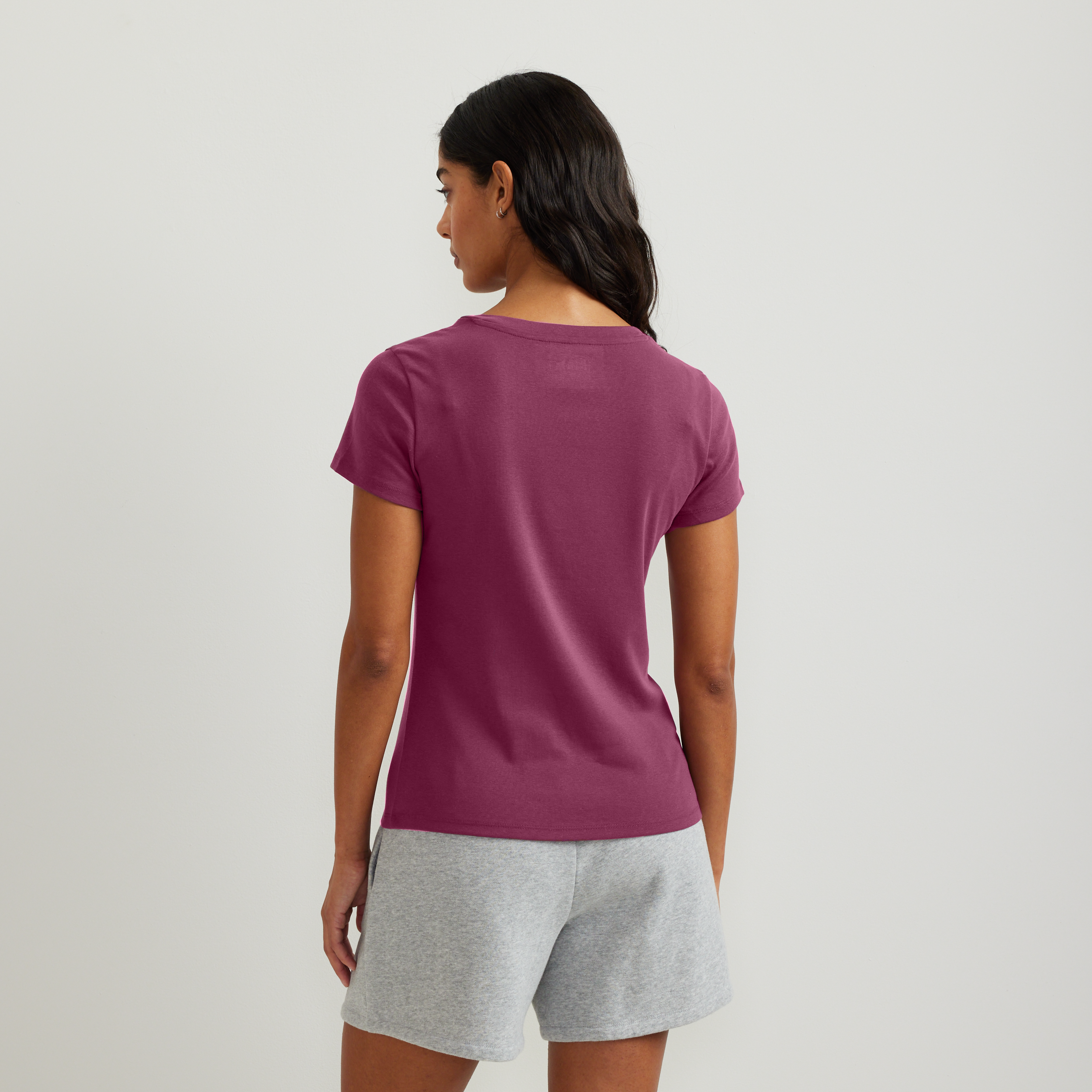 Women's Everyday Short-Sleeve V-Neck T-Shirt - Image 30