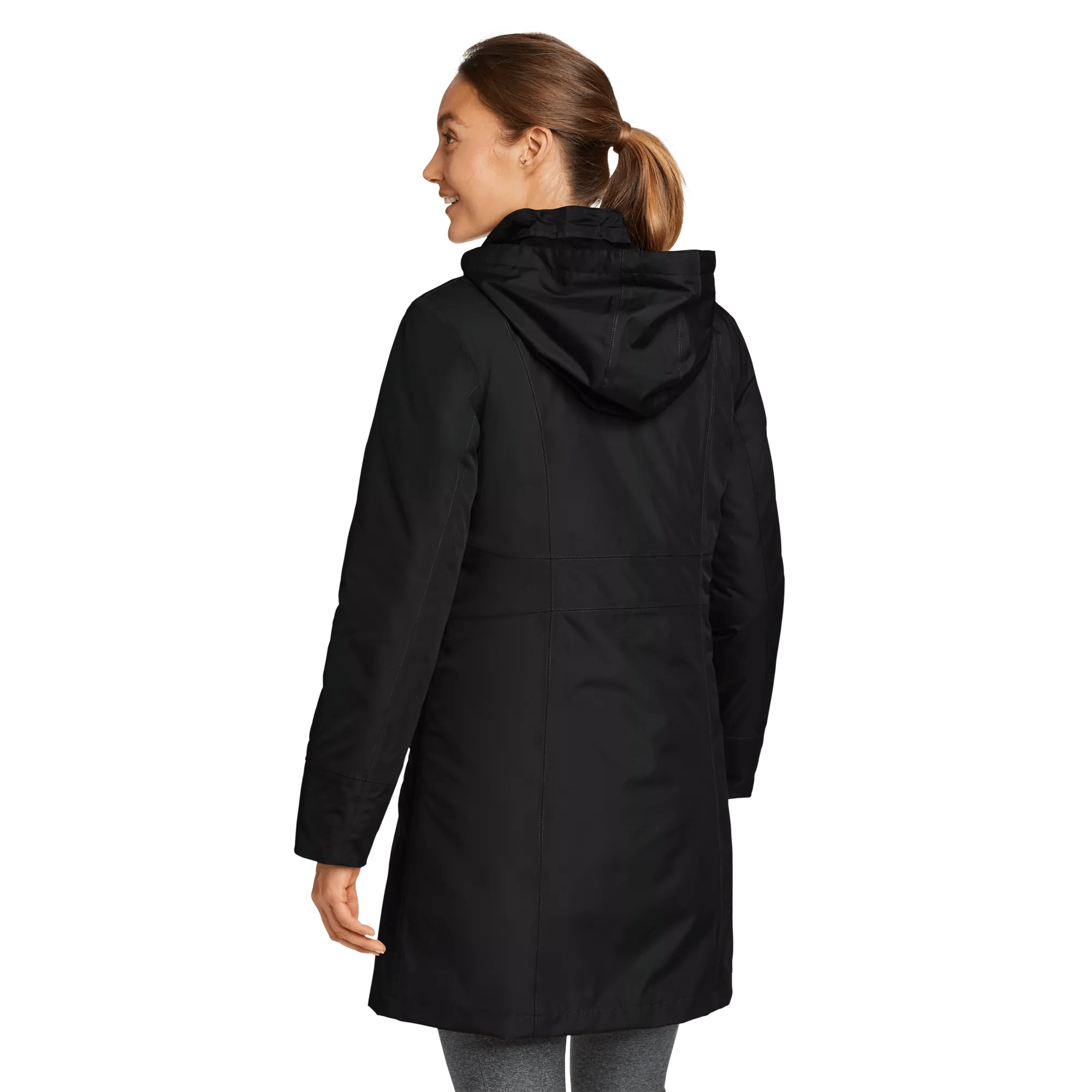 Women's Girl on the Go® Insulated Waterproof Trench Coat - Image 2