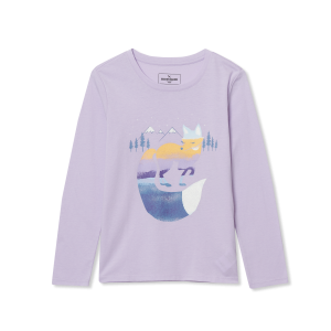 Girls Graphic Long Sleeve Tee