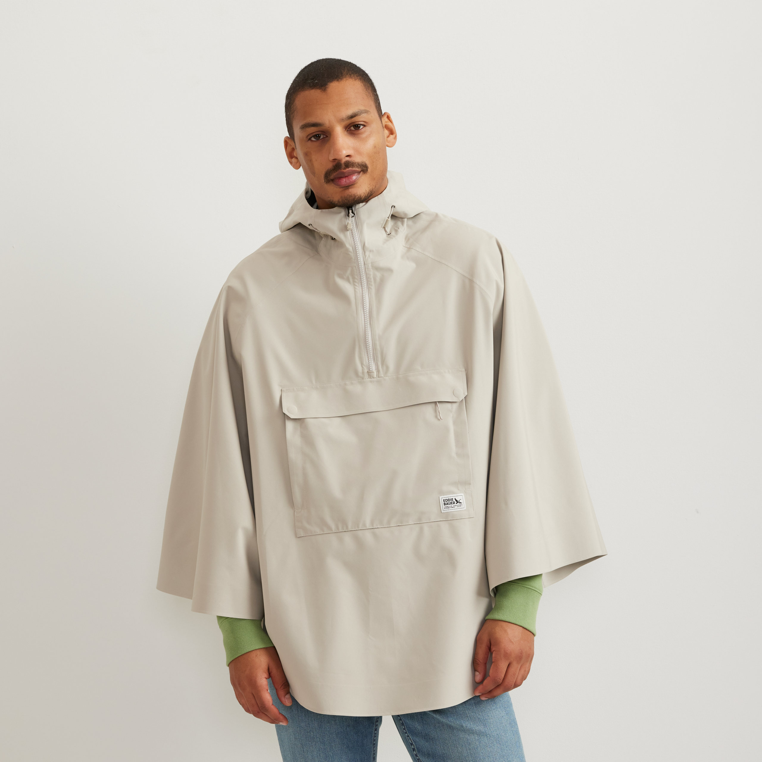 Cloud Cap Waterproof Stretch Packable Hooded Poncho - Image 9