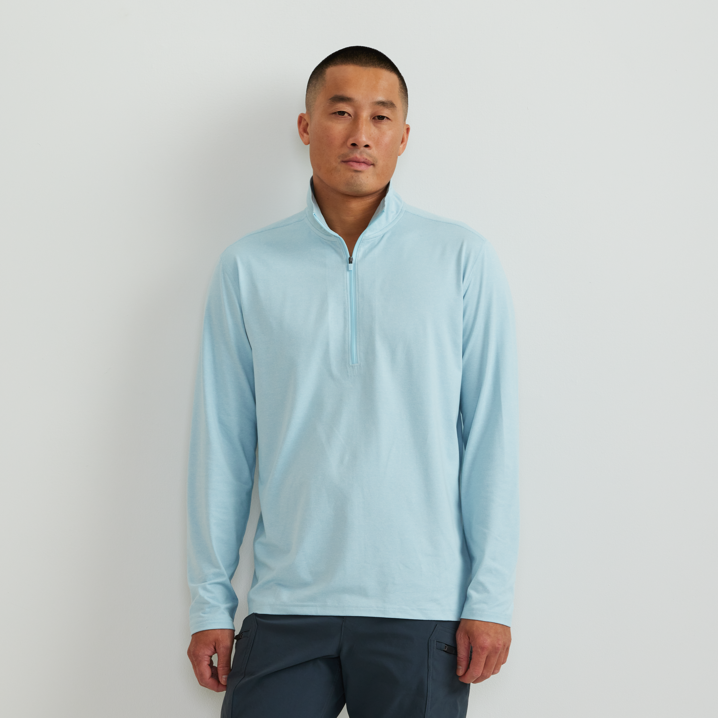 Men's Mountain Trek 1/2-Zip Mock - Image 11