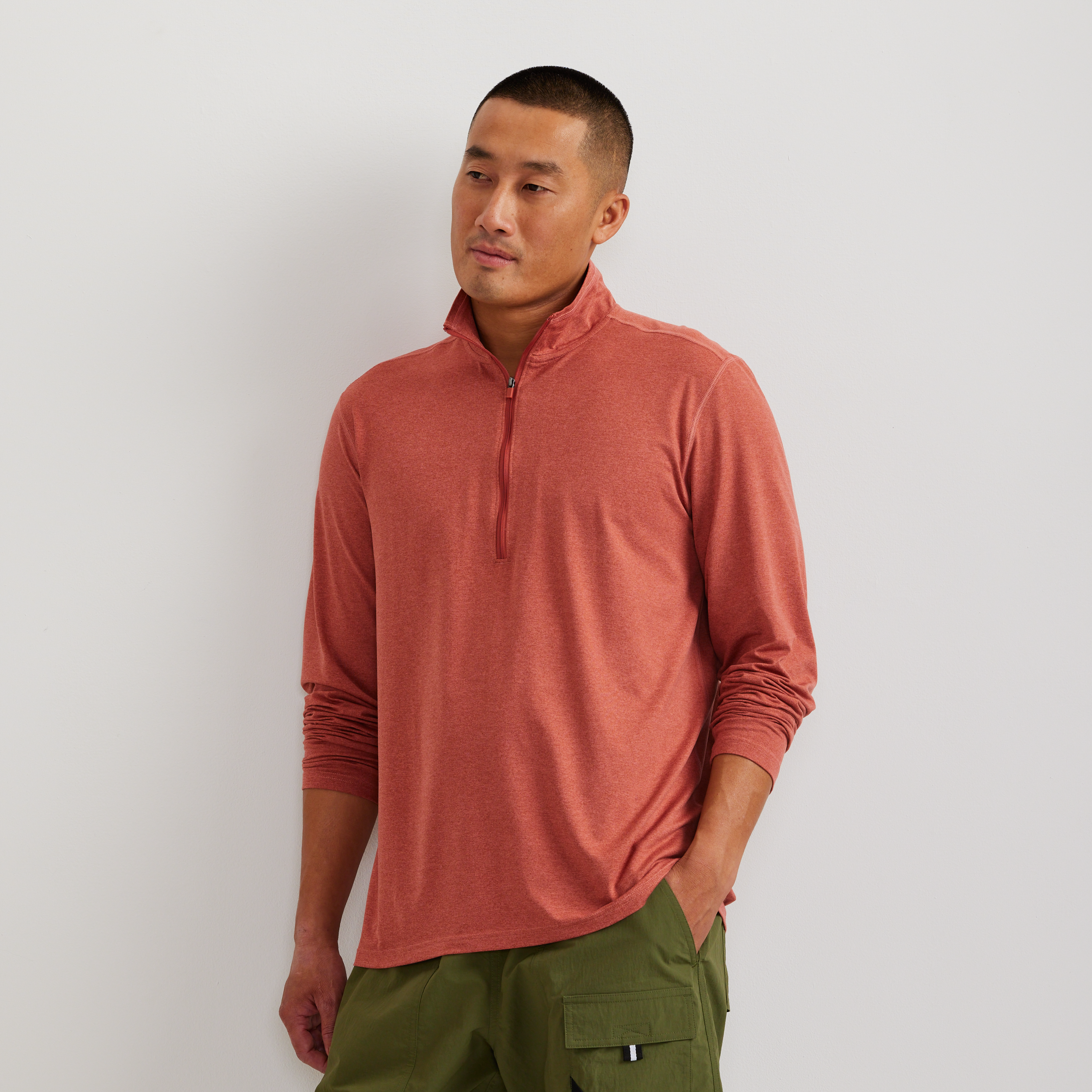 Men's Mountain Trek 1/2-Zip Mock - Image 12