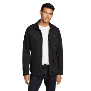 Men's Faux Shearling-Lined Thermal Shirt