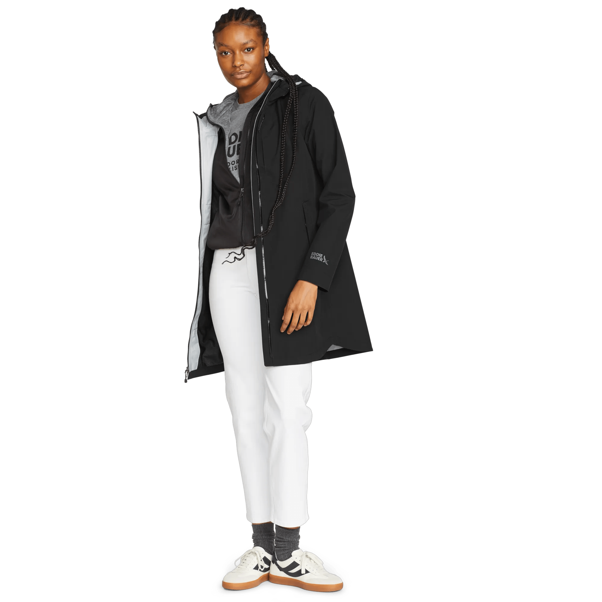 Women's Oscillate 3L Waterproof Trench Coat - Image 2