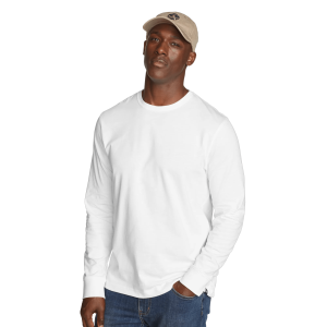 Men's Legend Wash 100% Cotton Long-Sleeve Classic T-Shirt