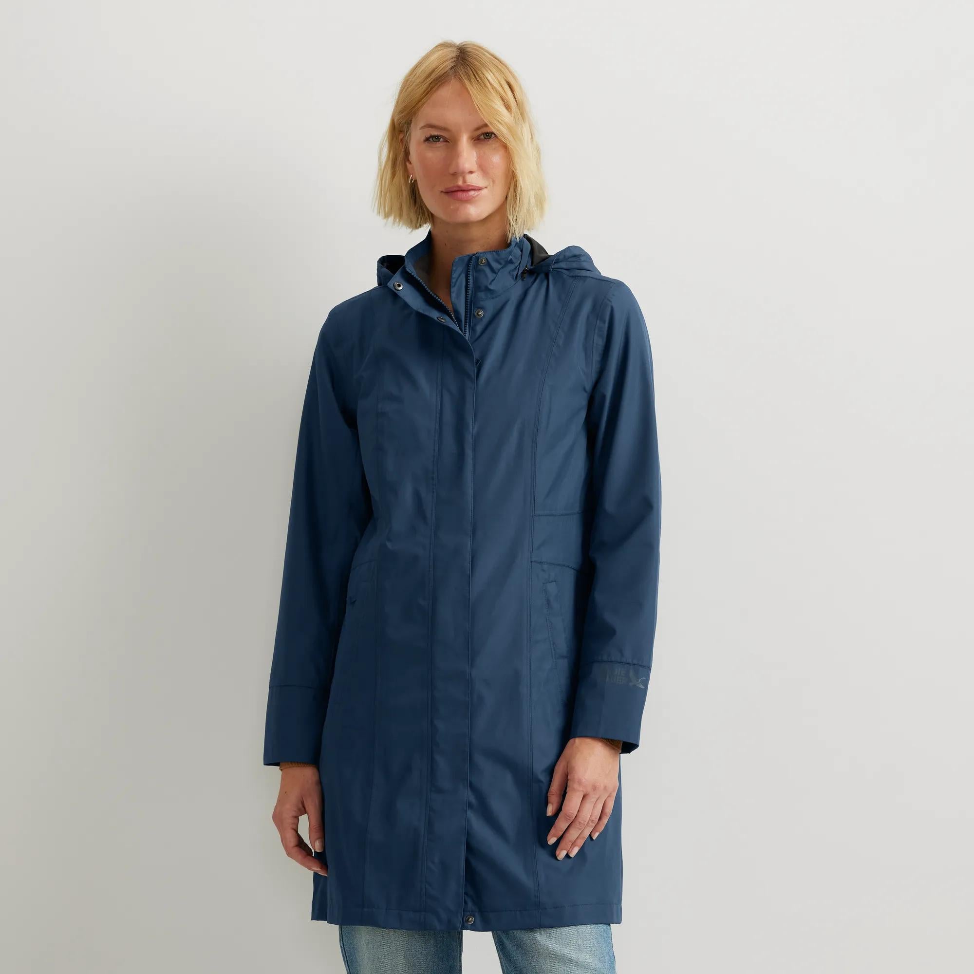 Women's Girl On The Go® Waterproof Hooded Trench Coat - Image 9