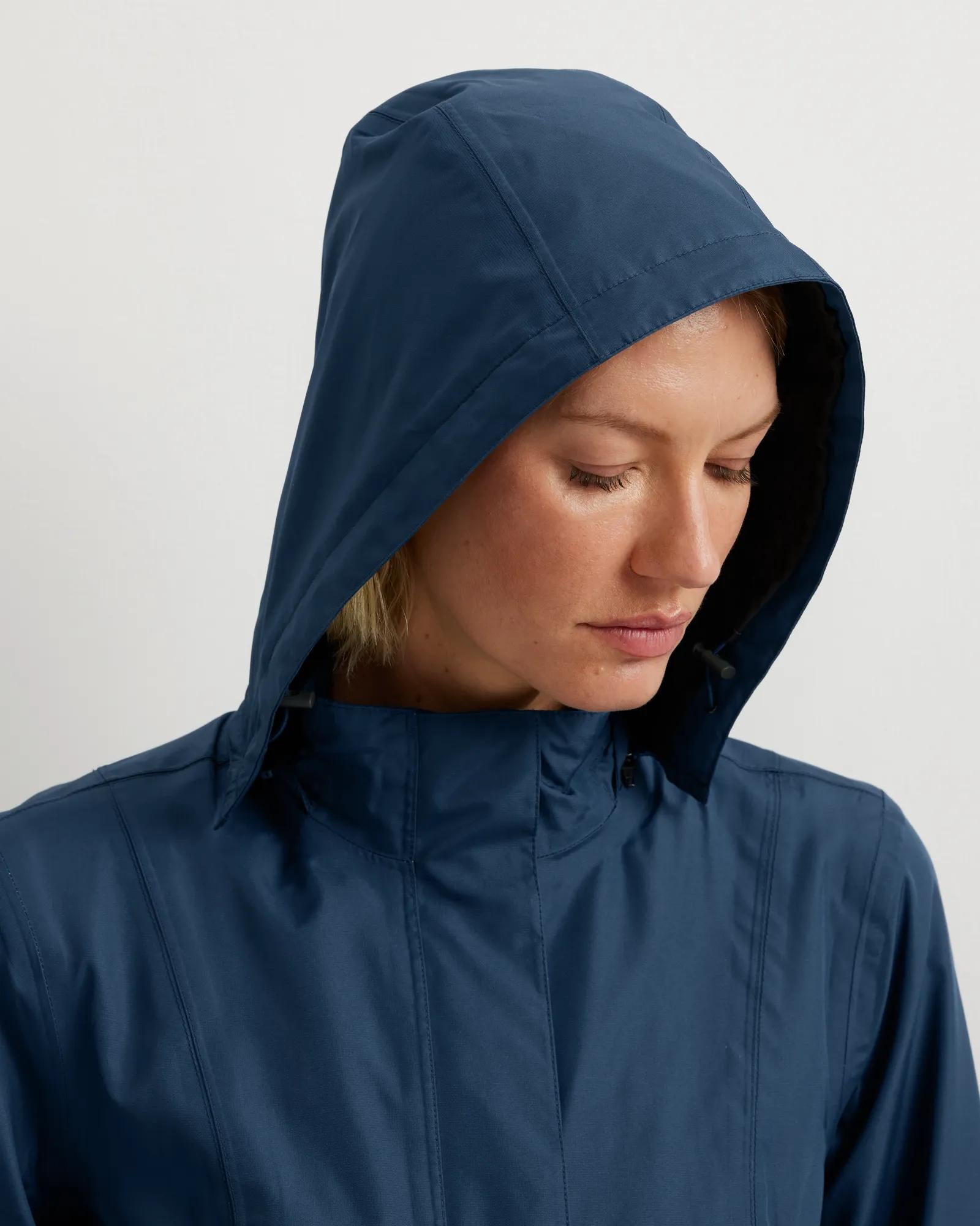 Women's Girl On The Go® Waterproof Hooded Trench Coat - Image 15