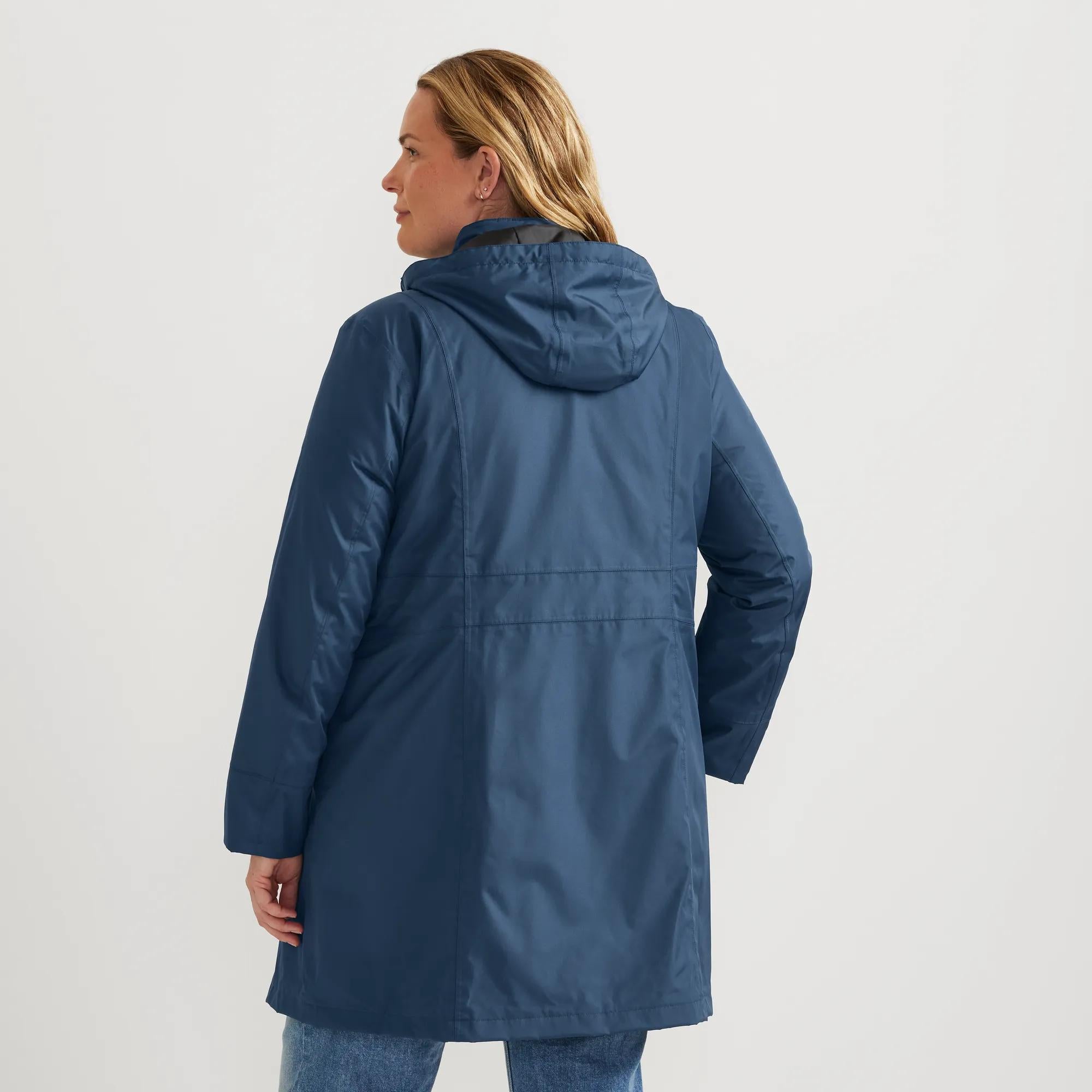 Women's Girl On The Go® Waterproof Hooded Trench Coat - Image 17