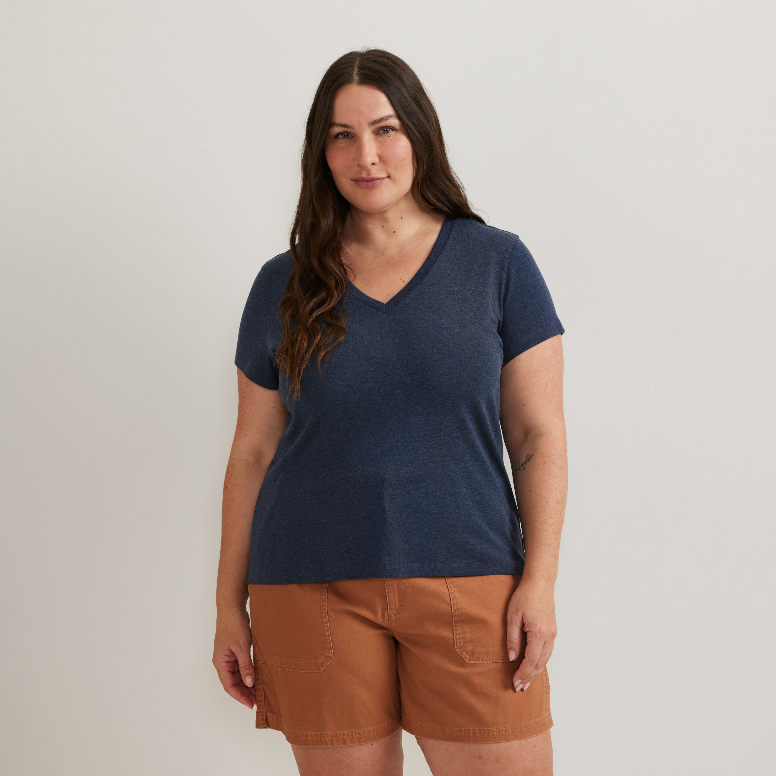 Women's Everyday Short-Sleeve V-Neck T-Shirt - Image 7