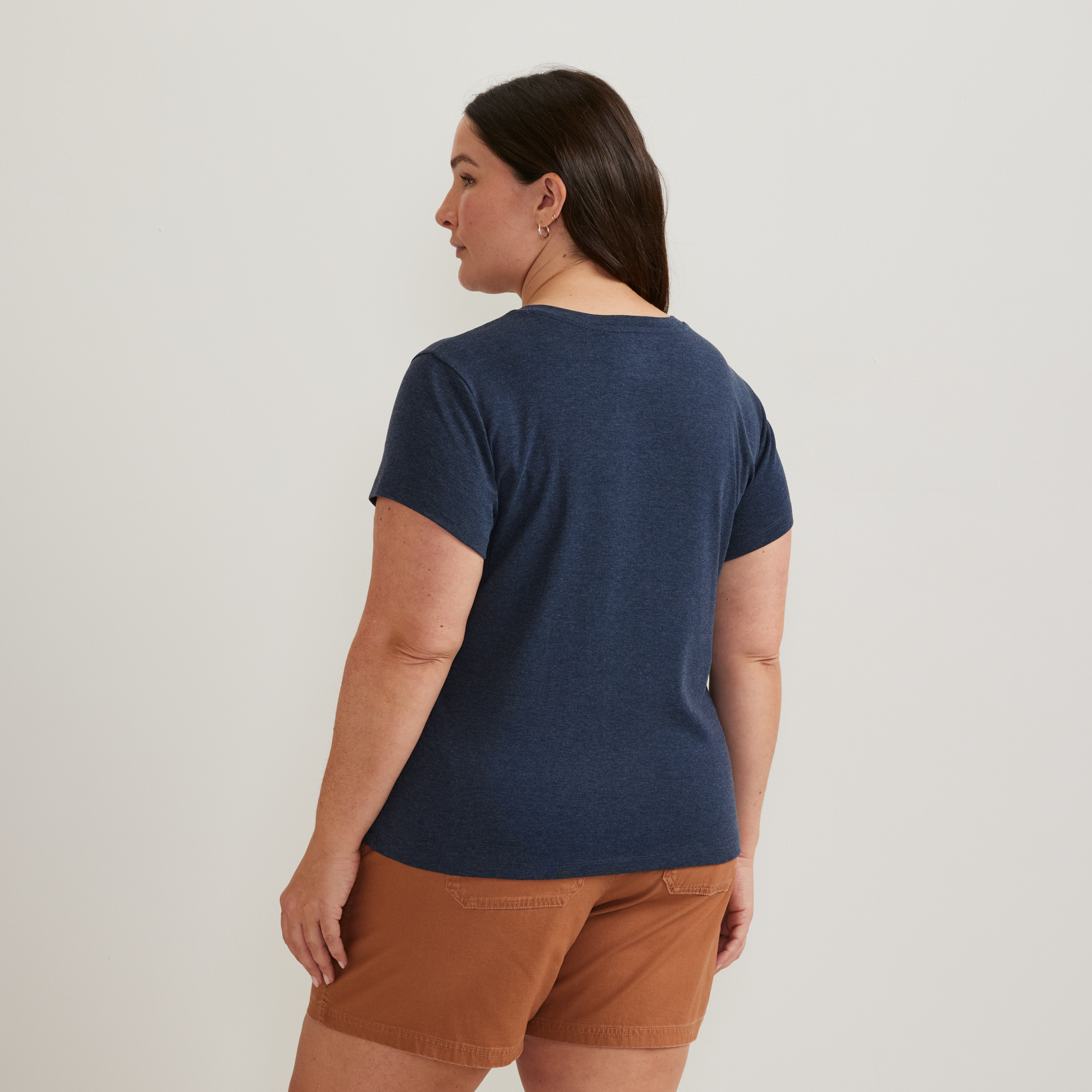 Women's Everyday Short-Sleeve V-Neck T-Shirt - Image 9