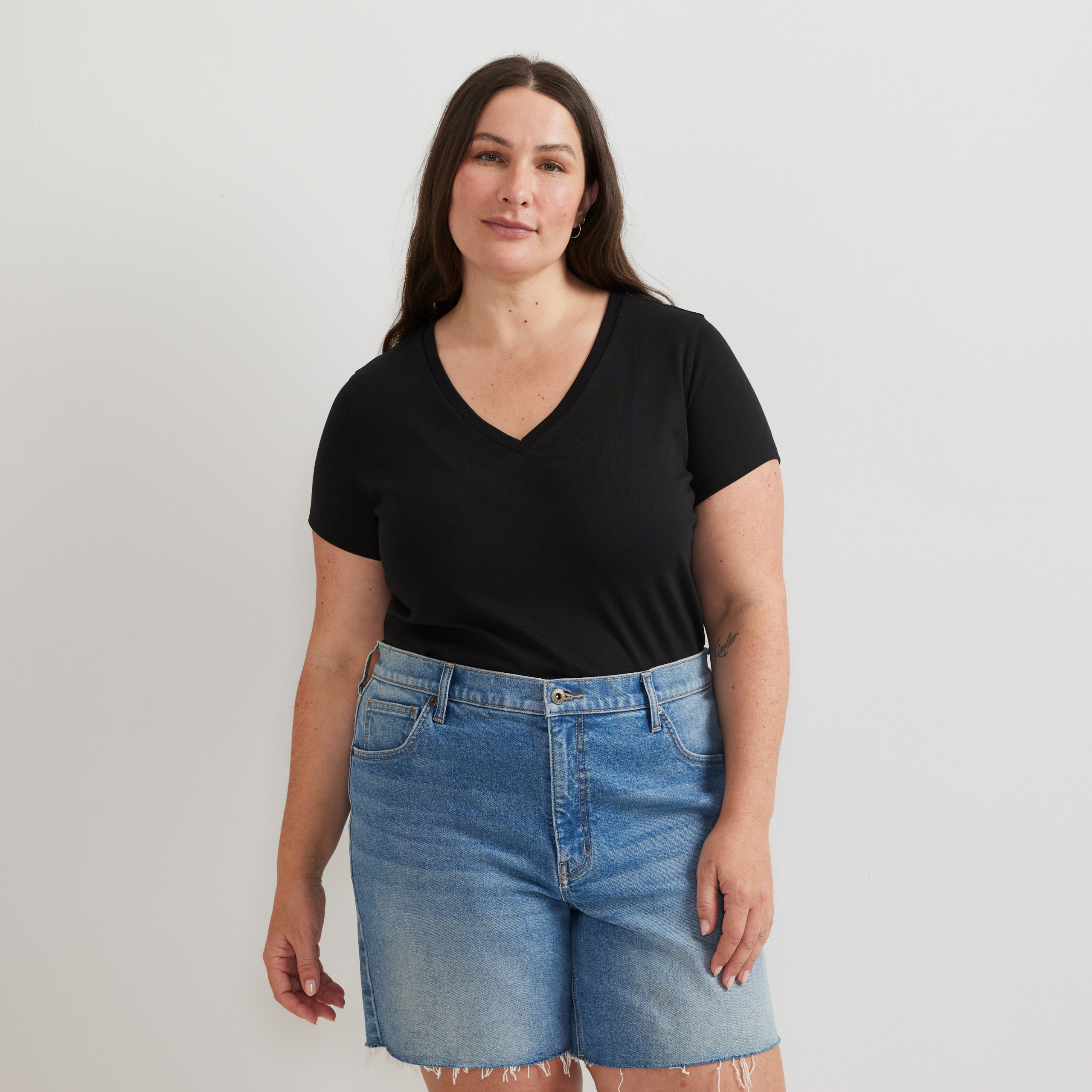 Women's Everyday Short-Sleeve V-Neck T-Shirt - Image 14