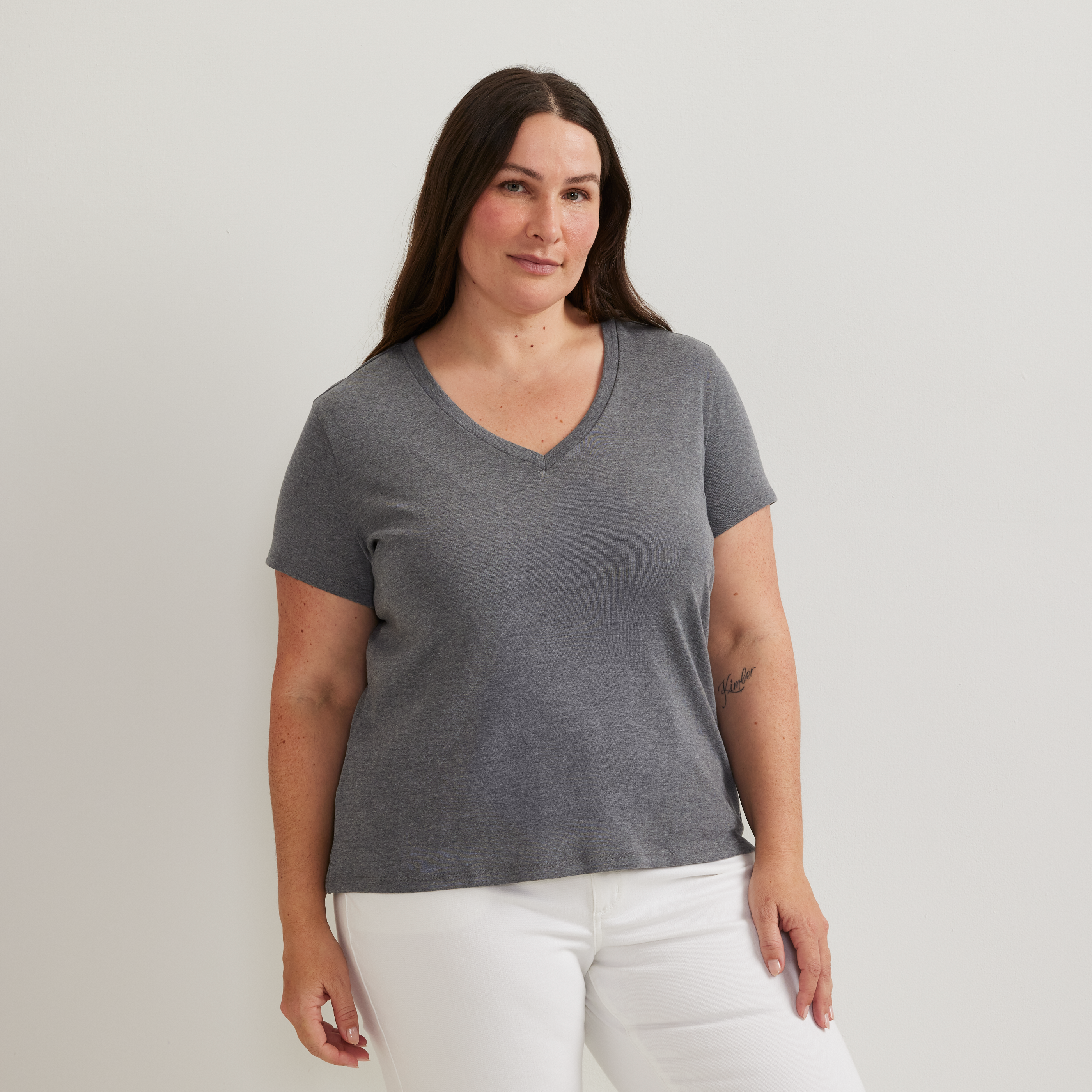 Women's Everyday Short-Sleeve V-Neck T-Shirt - Image 17