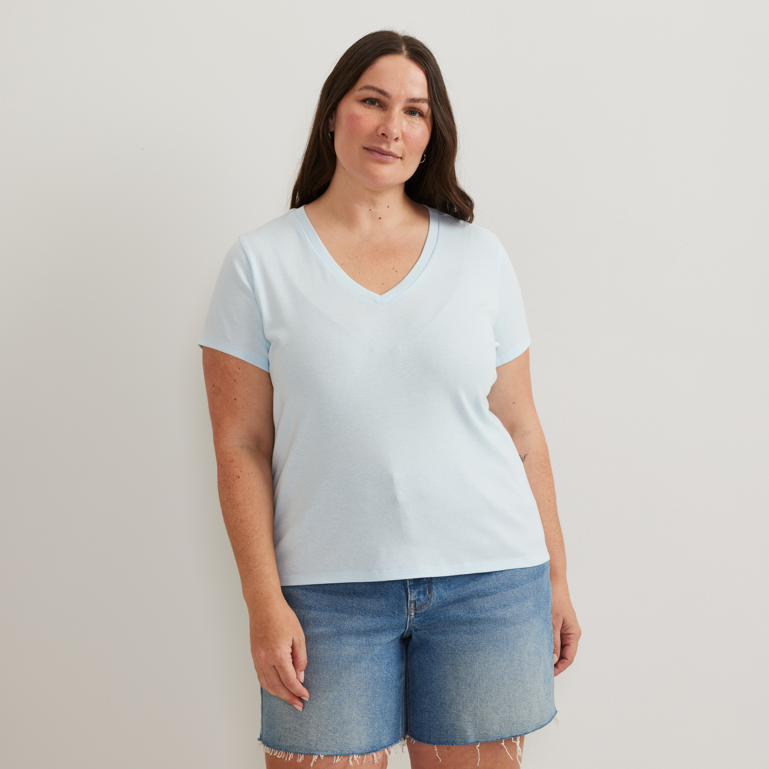 Women's Everyday Short-Sleeve V-Neck T-Shirt - Image 21